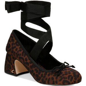 Circus Ny by Sam Edelman Della Lace-up Block-Heel Ballet Pumps